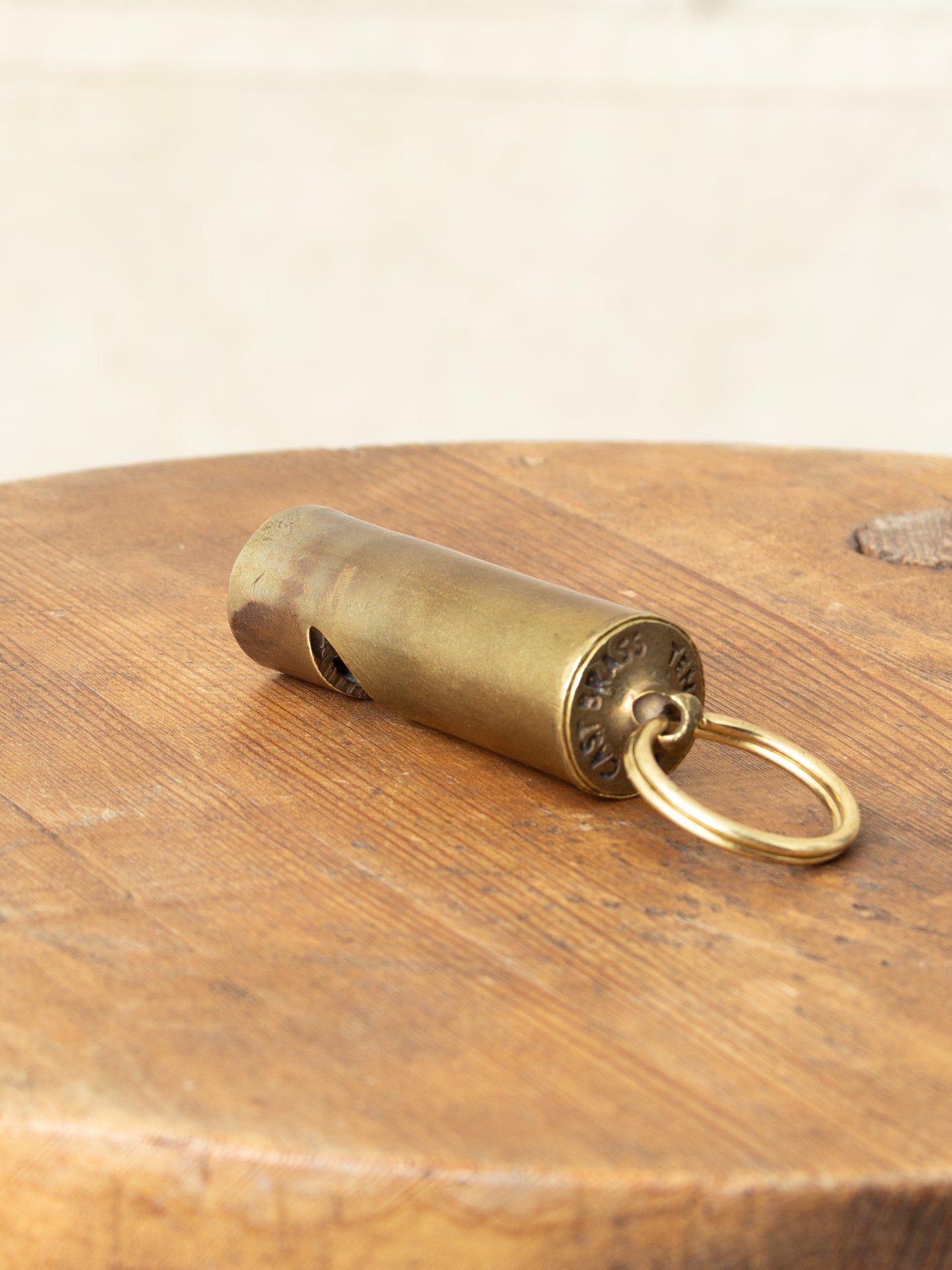 Tender Lost Wax Cast Brass Guard's Whistle