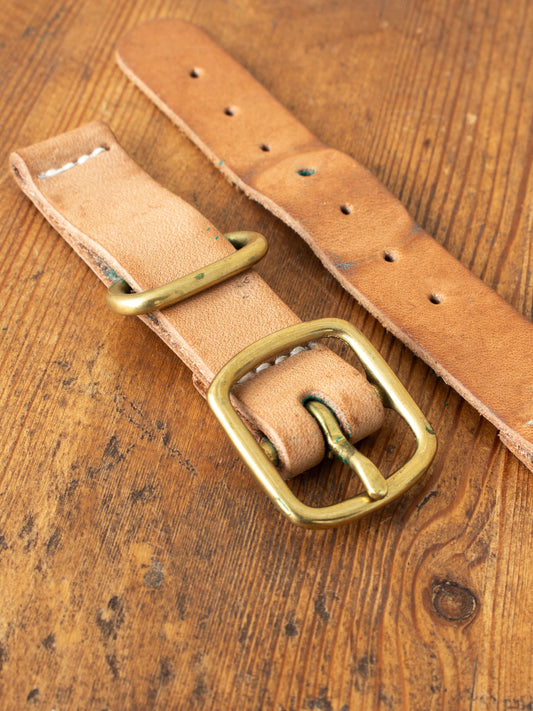 Tender Bark Tanned Two Piece Watch Strap 18 mm
