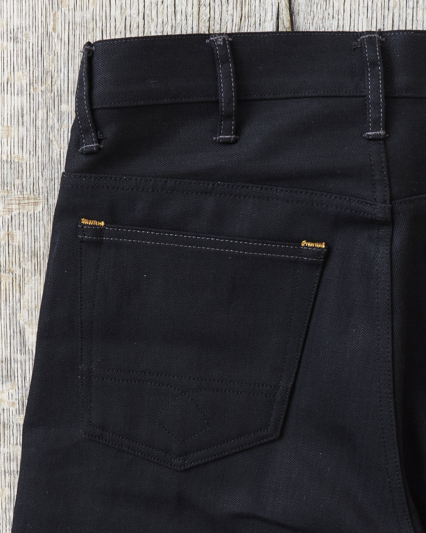 Indigofera Kain Jeans Black Gunpowder Denim