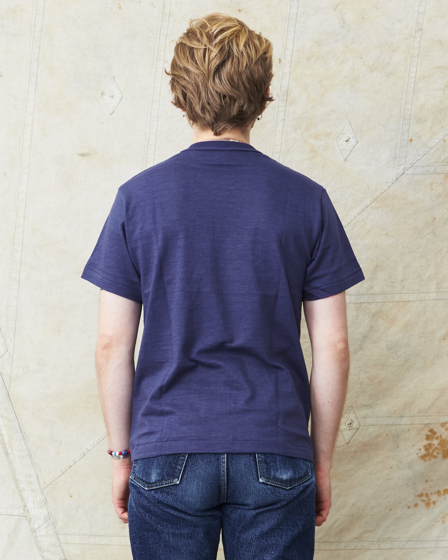 Warehouse & Co. Lot 4601 Plain T-shirt Navy