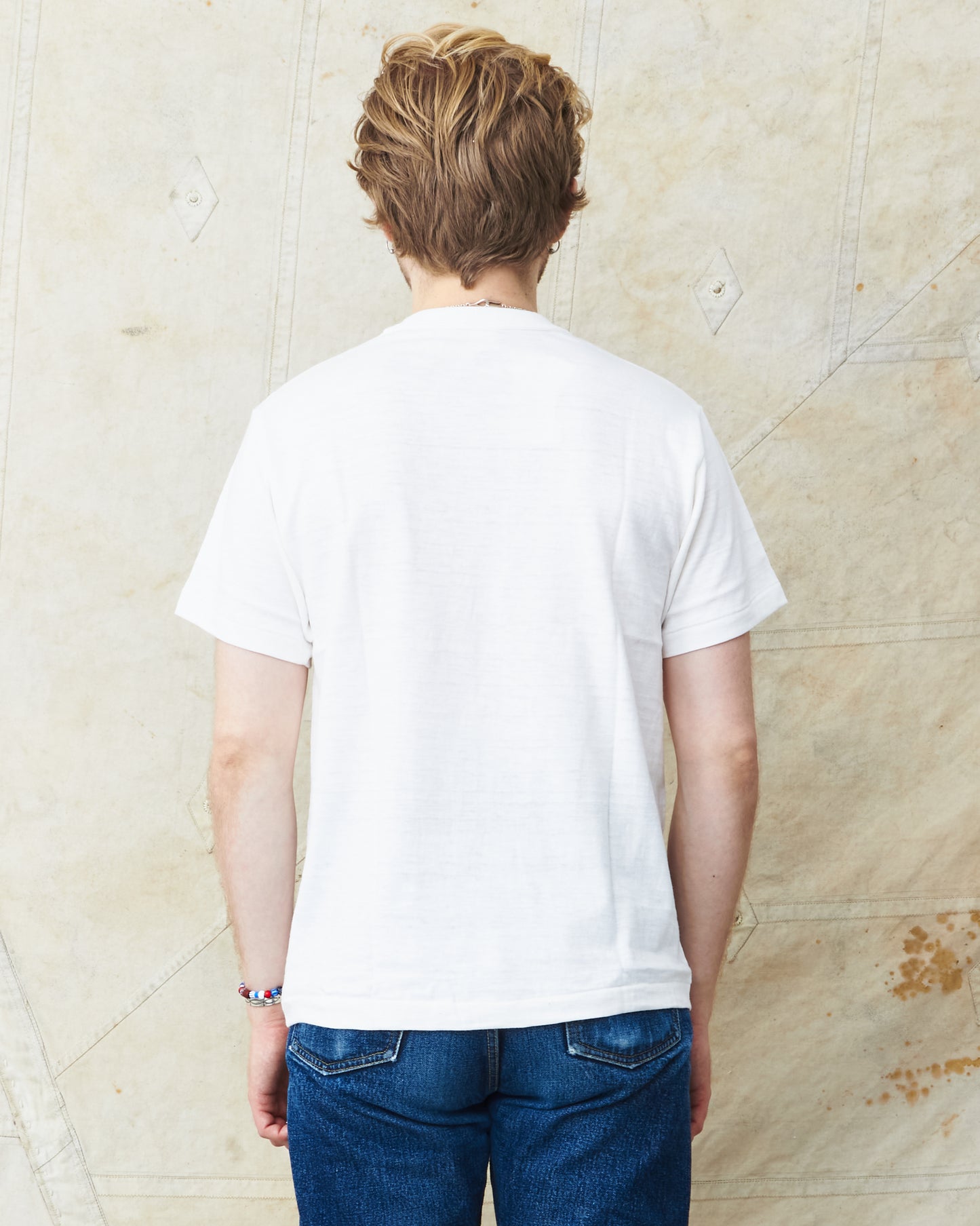 Warehouse & Co. Lot 4601 Plain T-shirt Off White