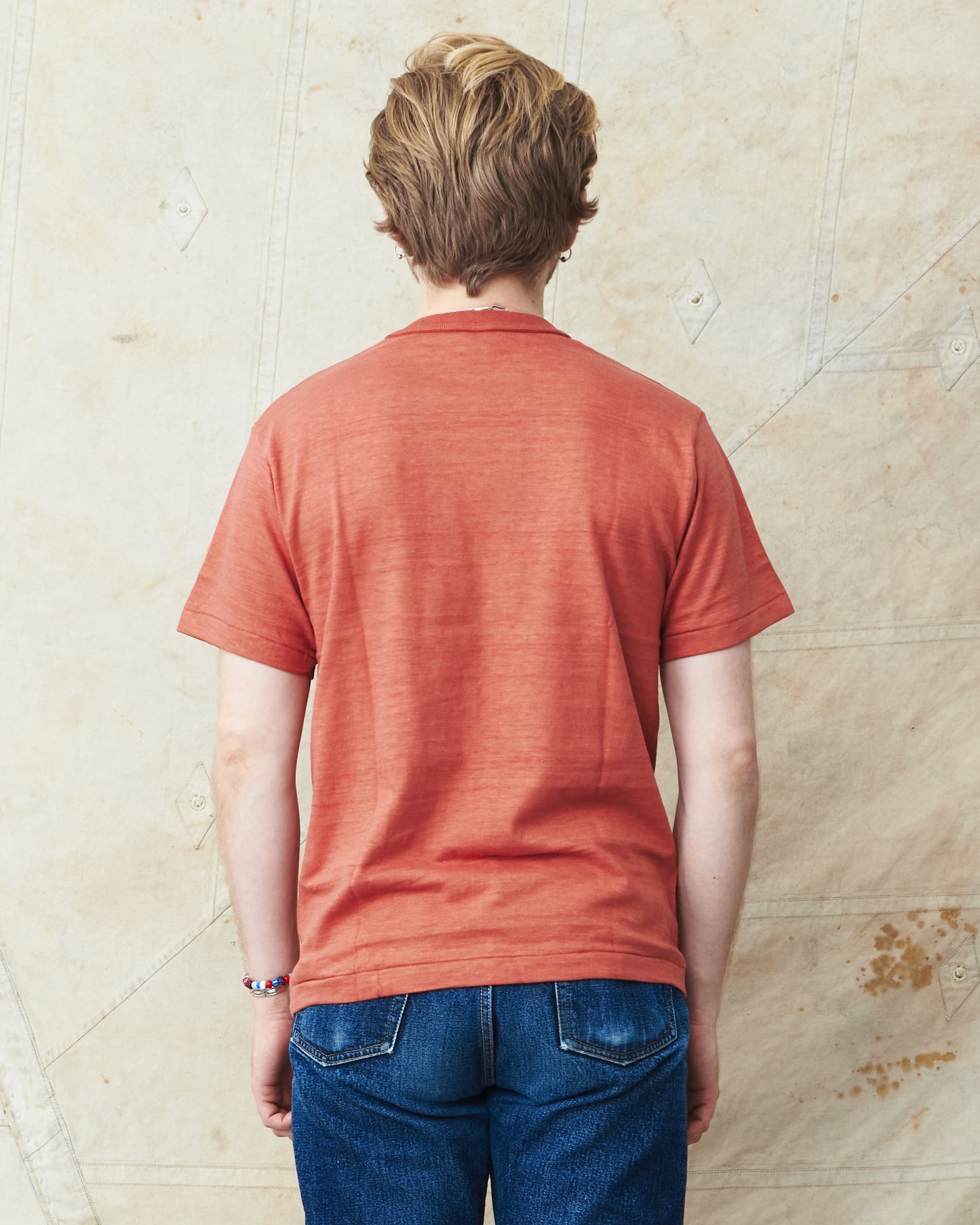 Warehouse & Co. Lot 4601 Plain T-shirt Salmon