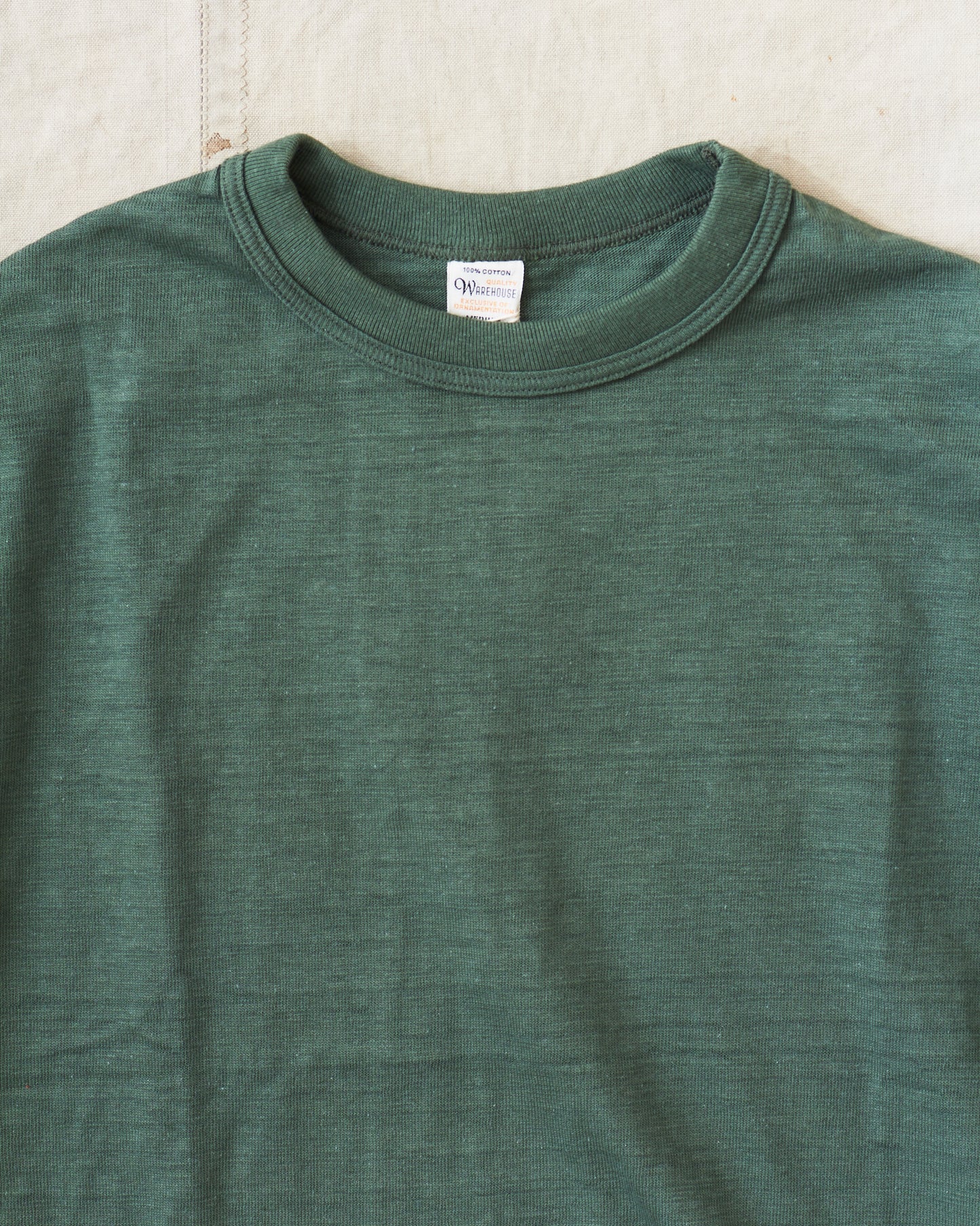 Warehouse & Co. Lot 4601 Plain T-shirt Green