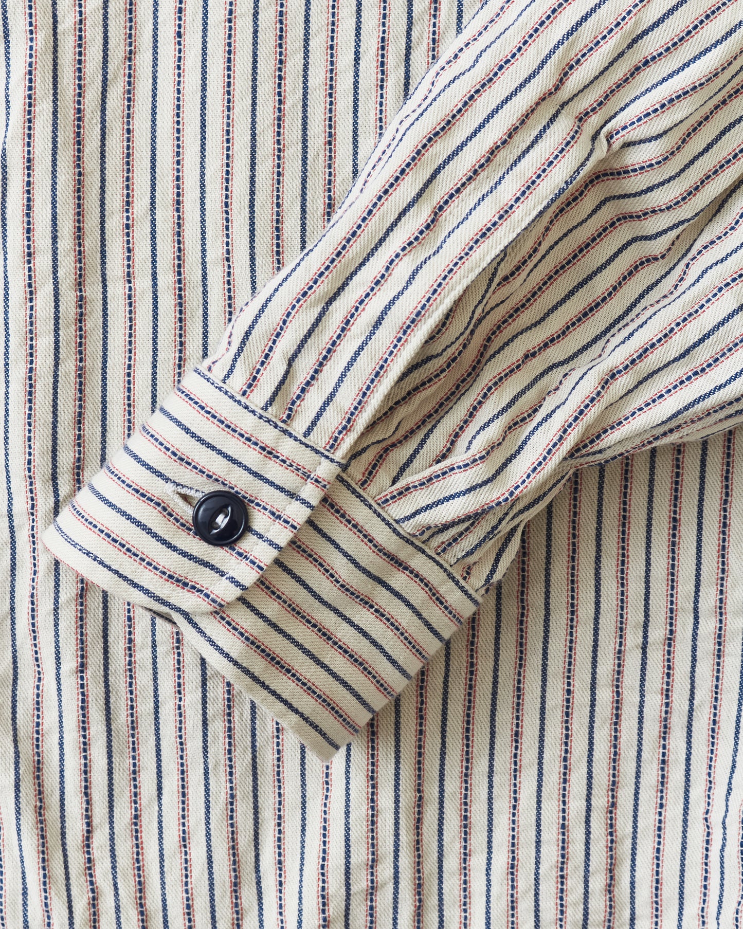 Sugar Cane & Co Dobby Stripe Work Shirt SC29146
