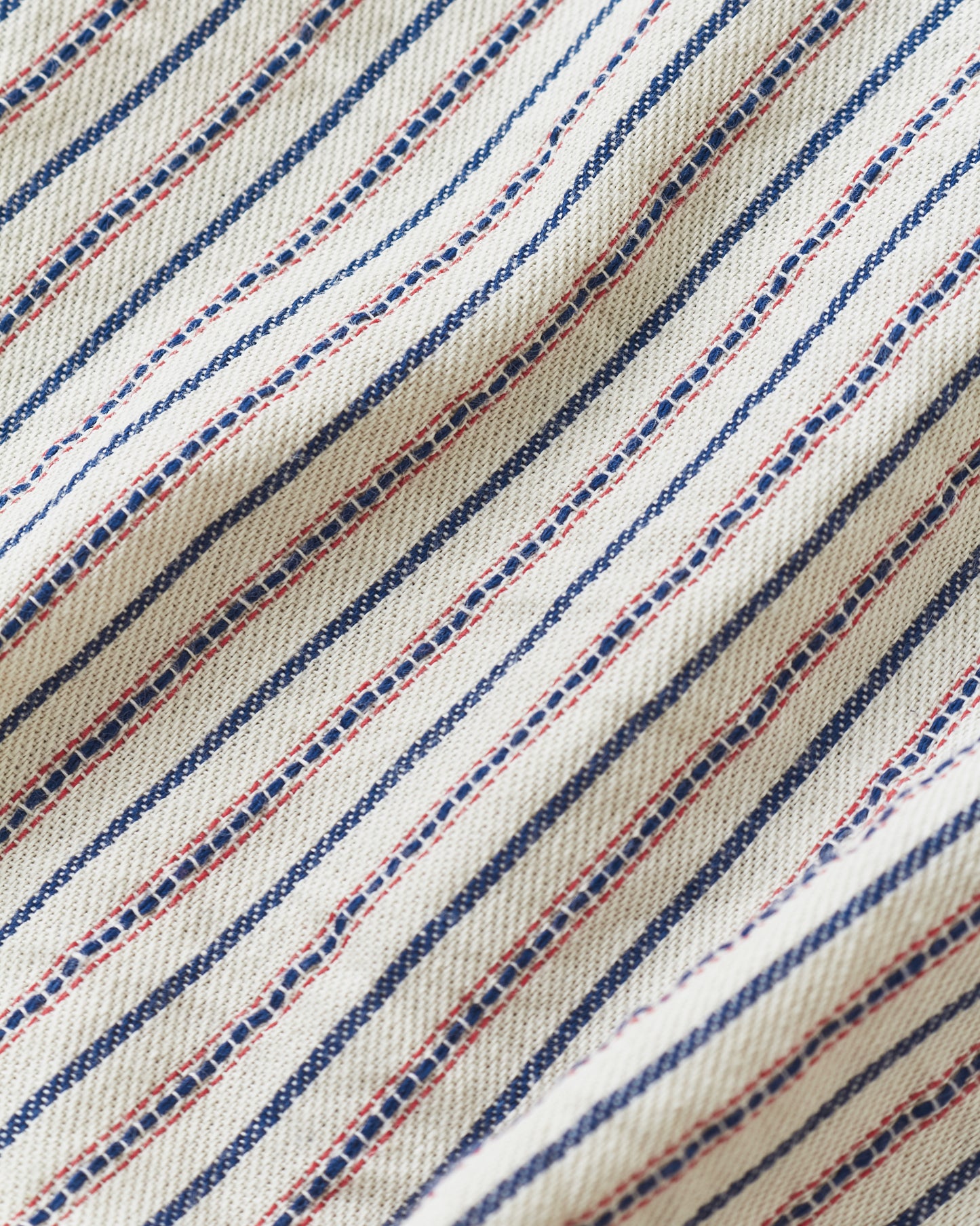 Sugar Cane & Co Dobby Stripe Work Shirt SC29146