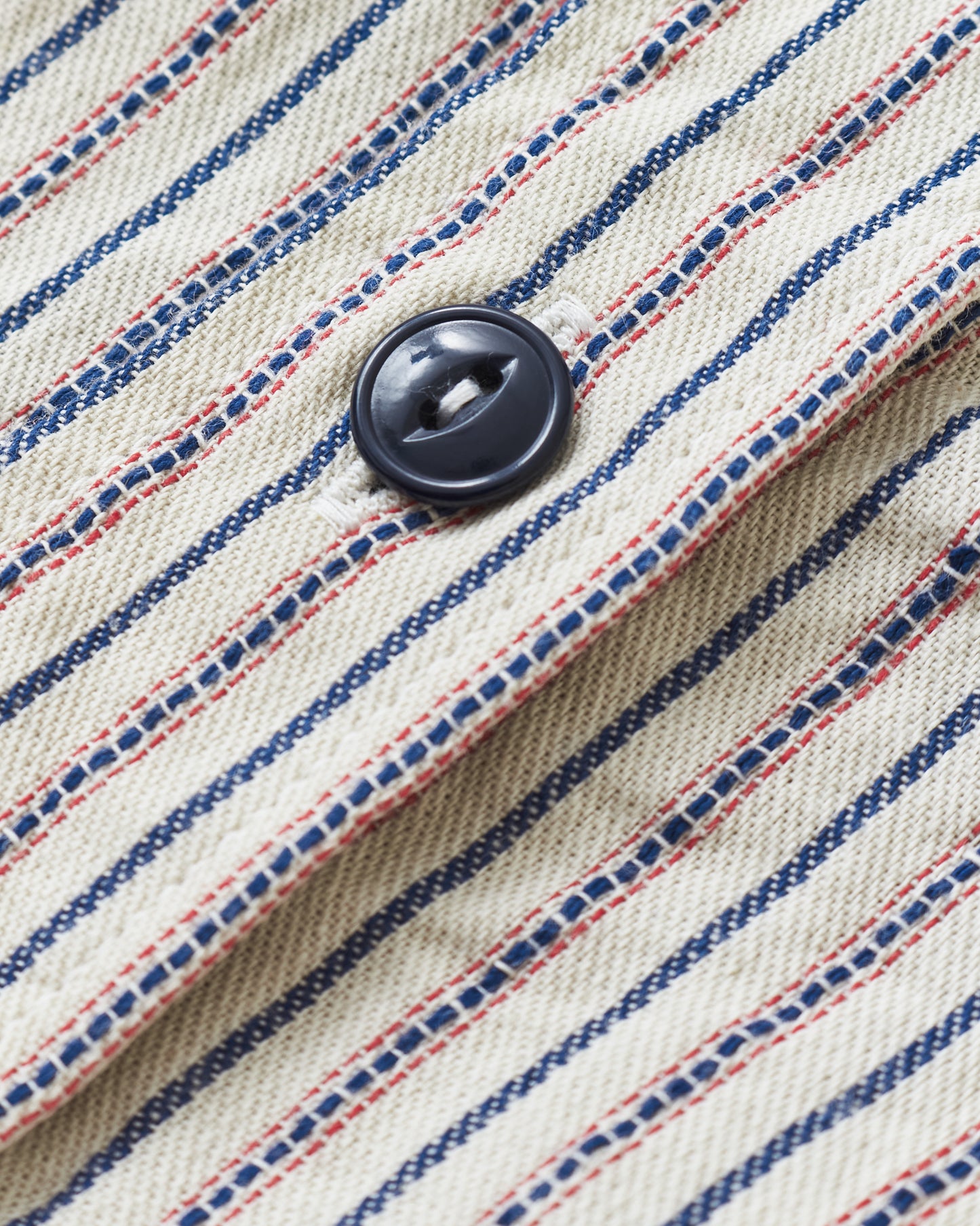 Sugar Cane & Co Dobby Stripe Work Shirt SC29146