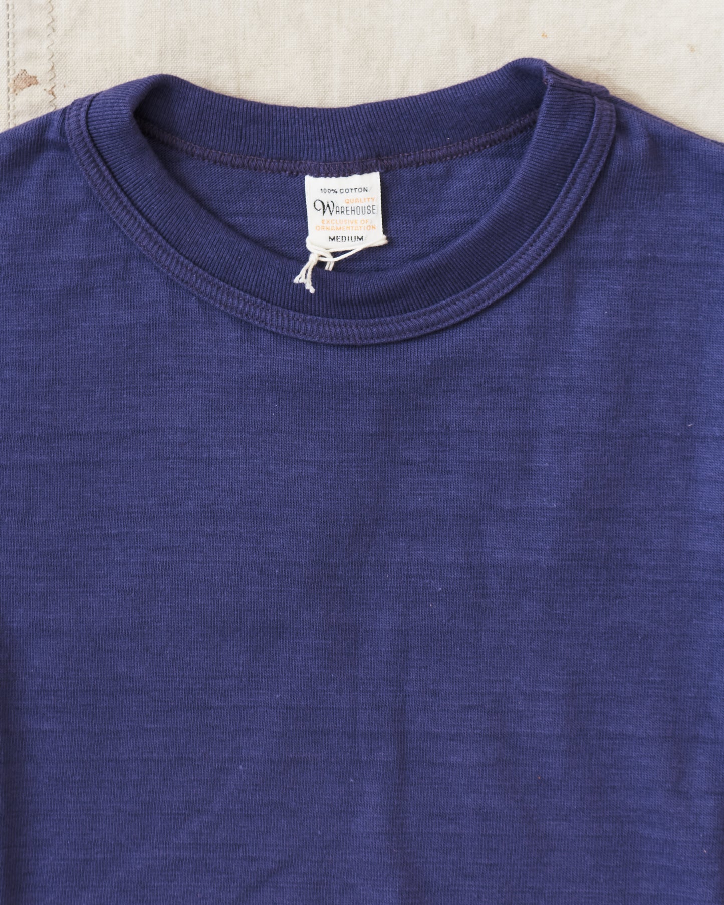 Warehouse & Co. Lot 4601 Plain T-shirt Navy