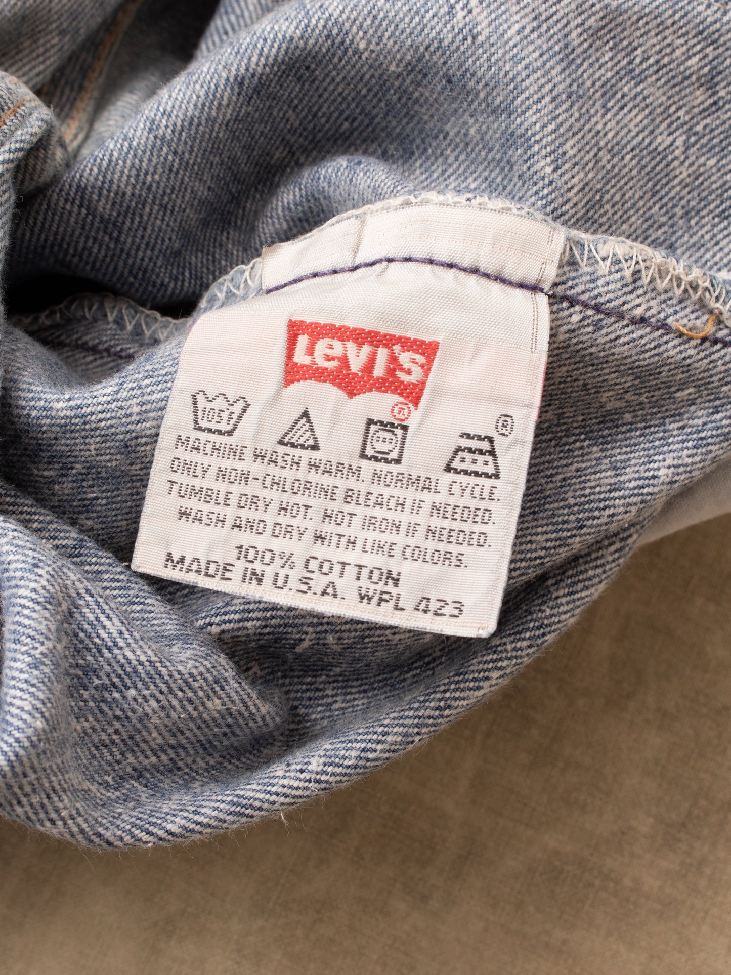 No. 54 Vintage 90's Made in USA Levi's 501 Jeans W34/L30