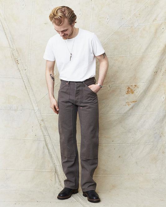 Indigofera Wendell Pants Smithson Canvas Warm Gray
