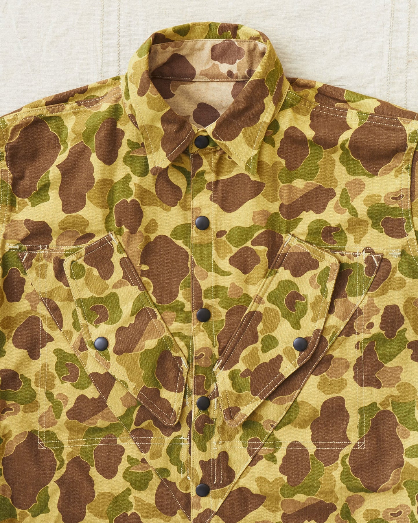 Warehouse & Co Lot 2193 USMC Parachutist Utility Jacket Frog Skin Camo