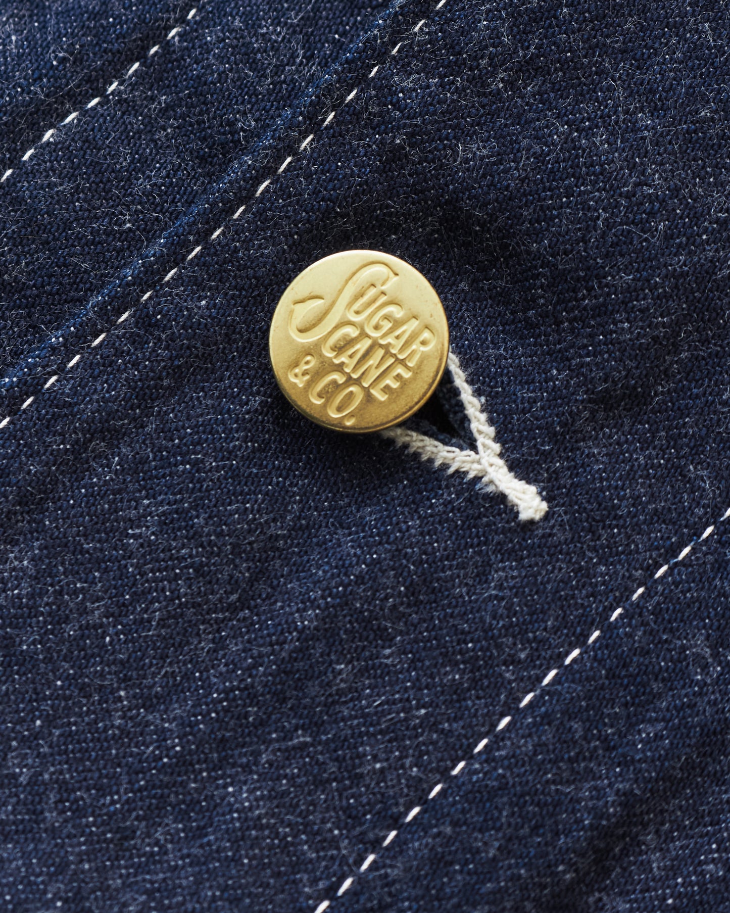 Sugar Cane & Co. 11oz. Blue Denim Work Coat SC15655