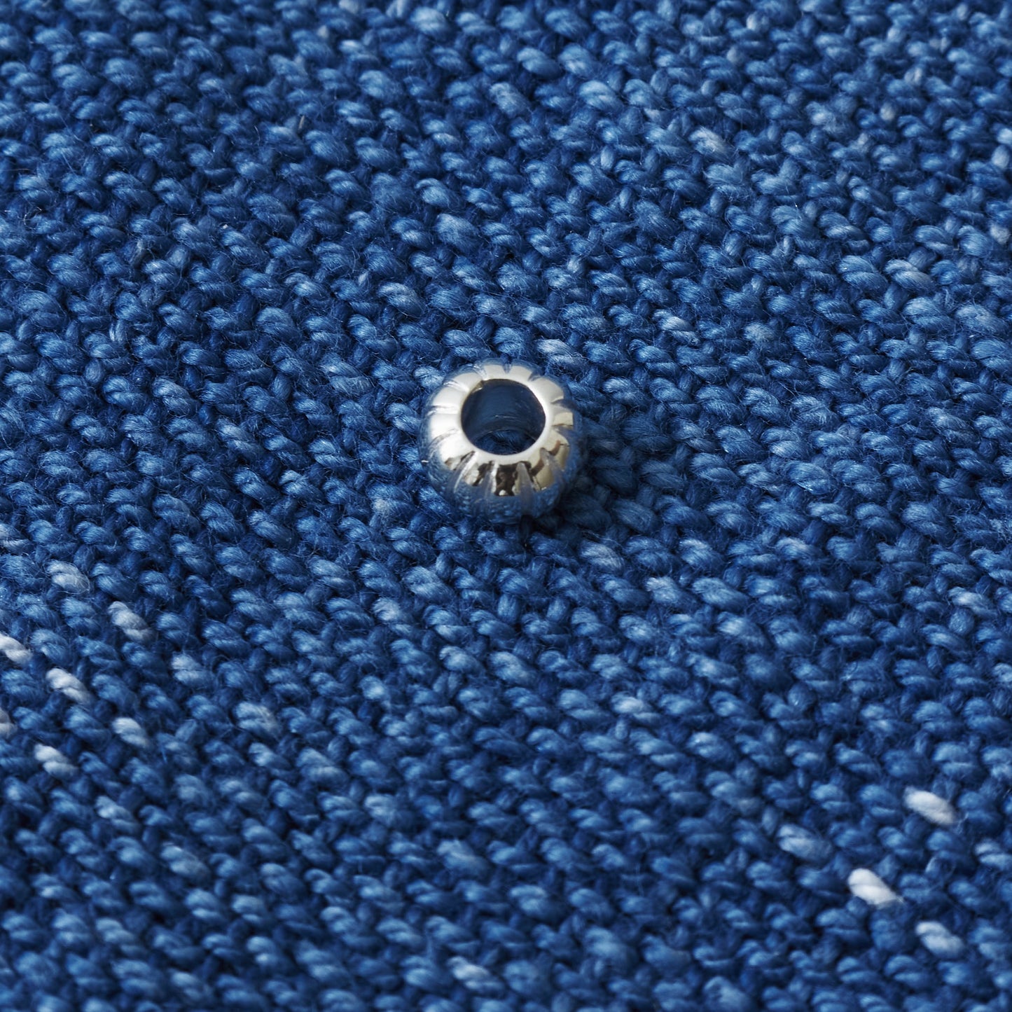 Larry Smith Silver Shell Bead OT-B0002