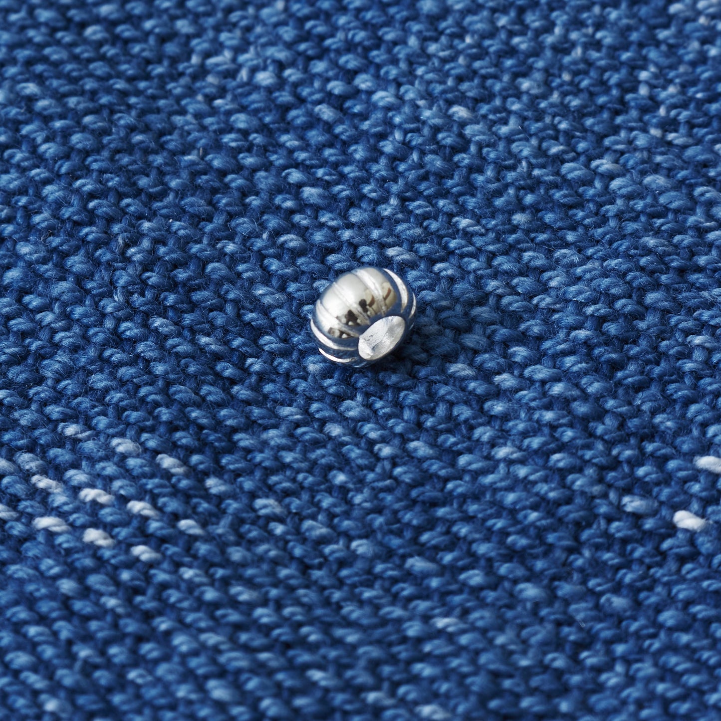 Larry Smith Silver Shell Bead OT-B0002