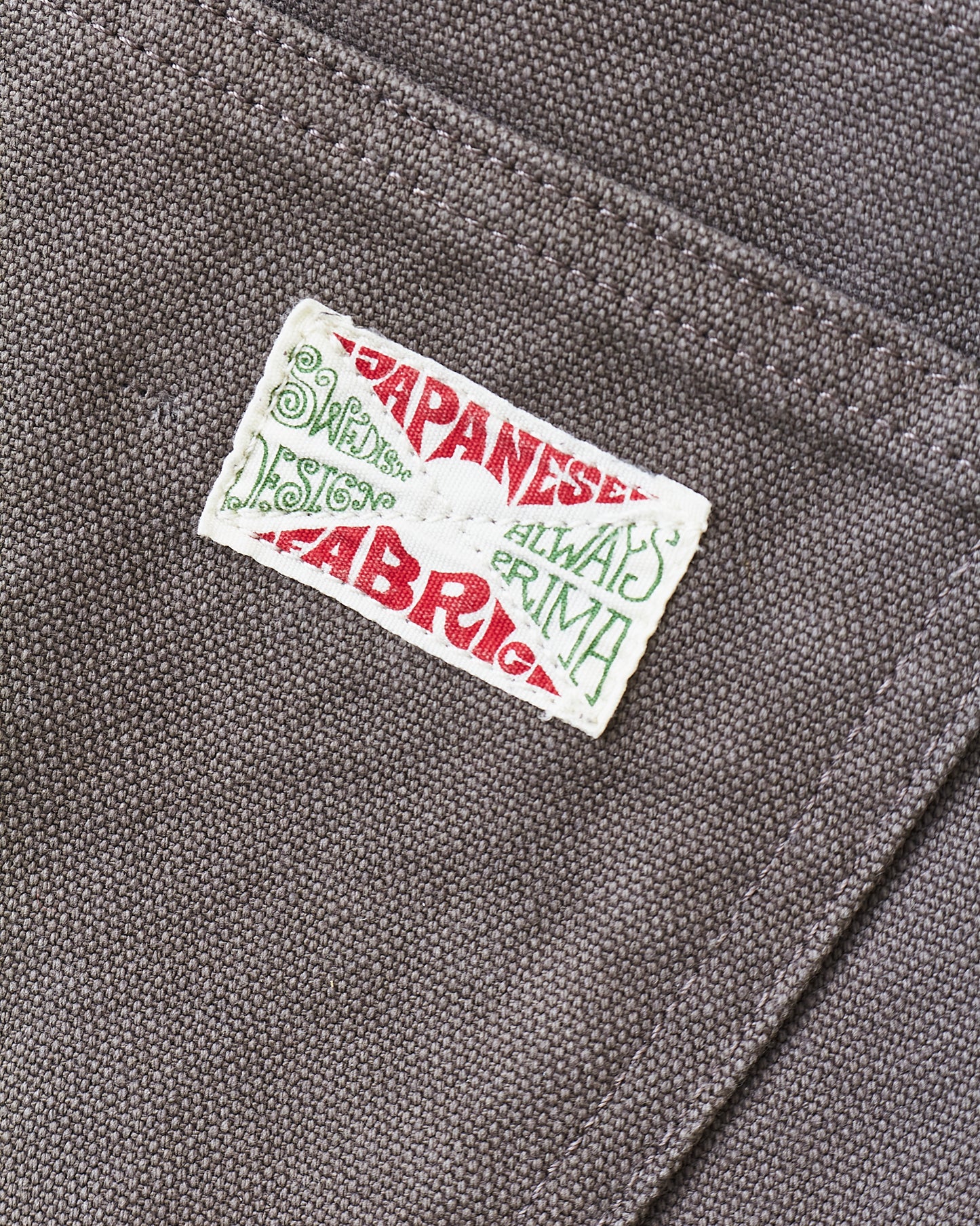 Indigofera Wendell Pants Smithson Canvas Warm Gray