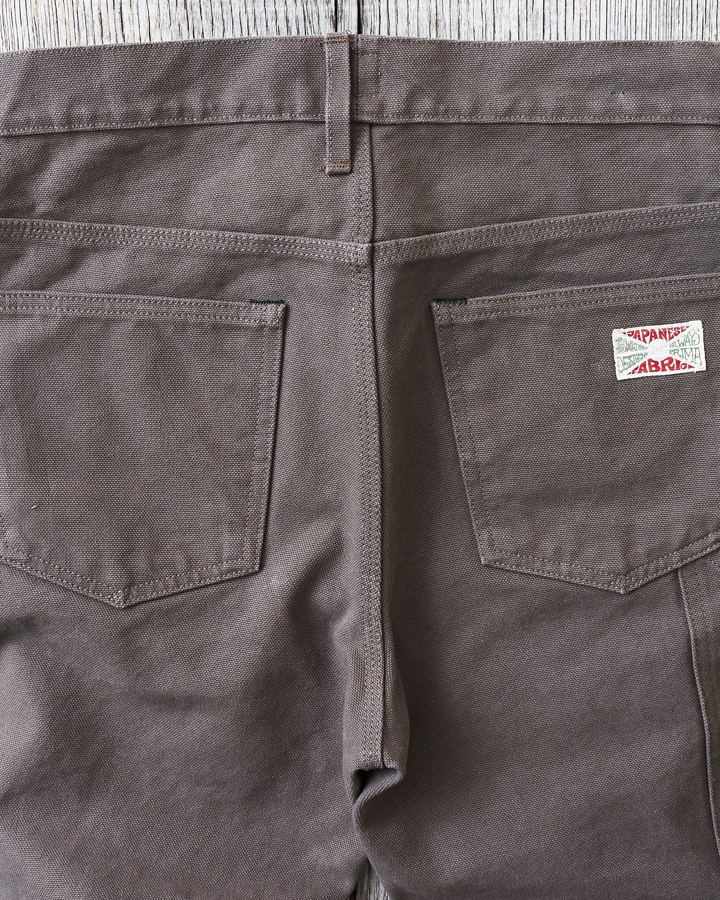 Indigofera Wendell Pants Smithson Canvas Warm Gray
