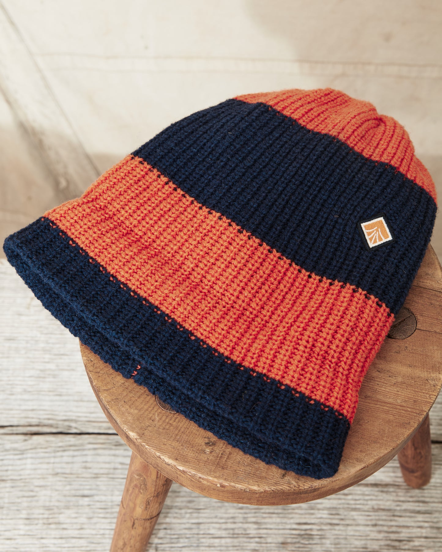 Indigofera x Second Sunrise Cumulus Rib Knit Wool Cap