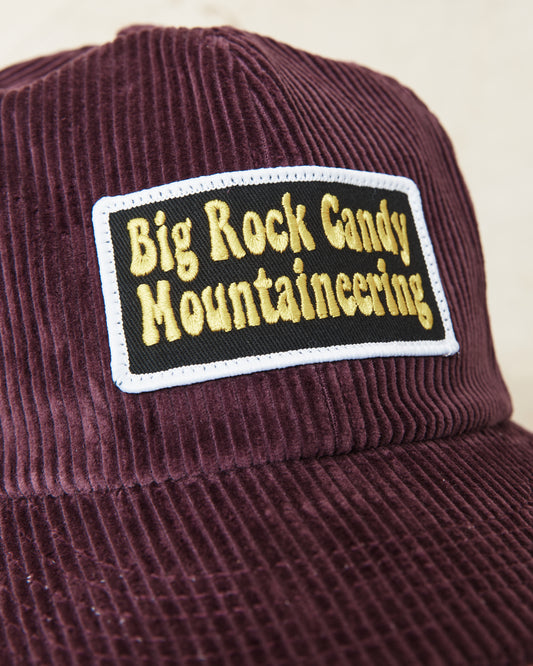 Big Rock Candy Mountaineering Truckin' Cord Hat - Acai
