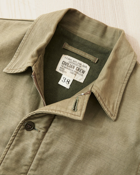 Second Hand Freewheelers USN Deck Worker Jacket Size 38