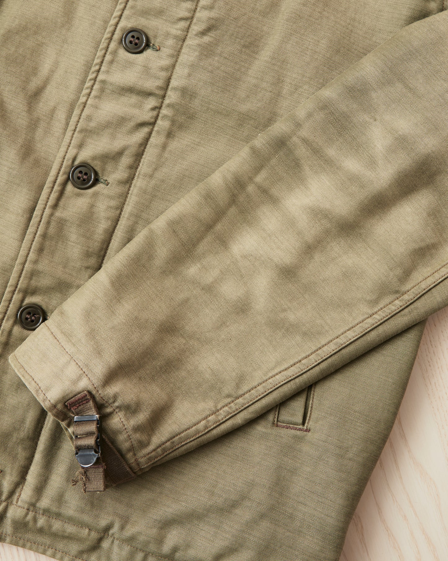 Second Hand Freewheelers USN Deck Worker Jacket Size 38