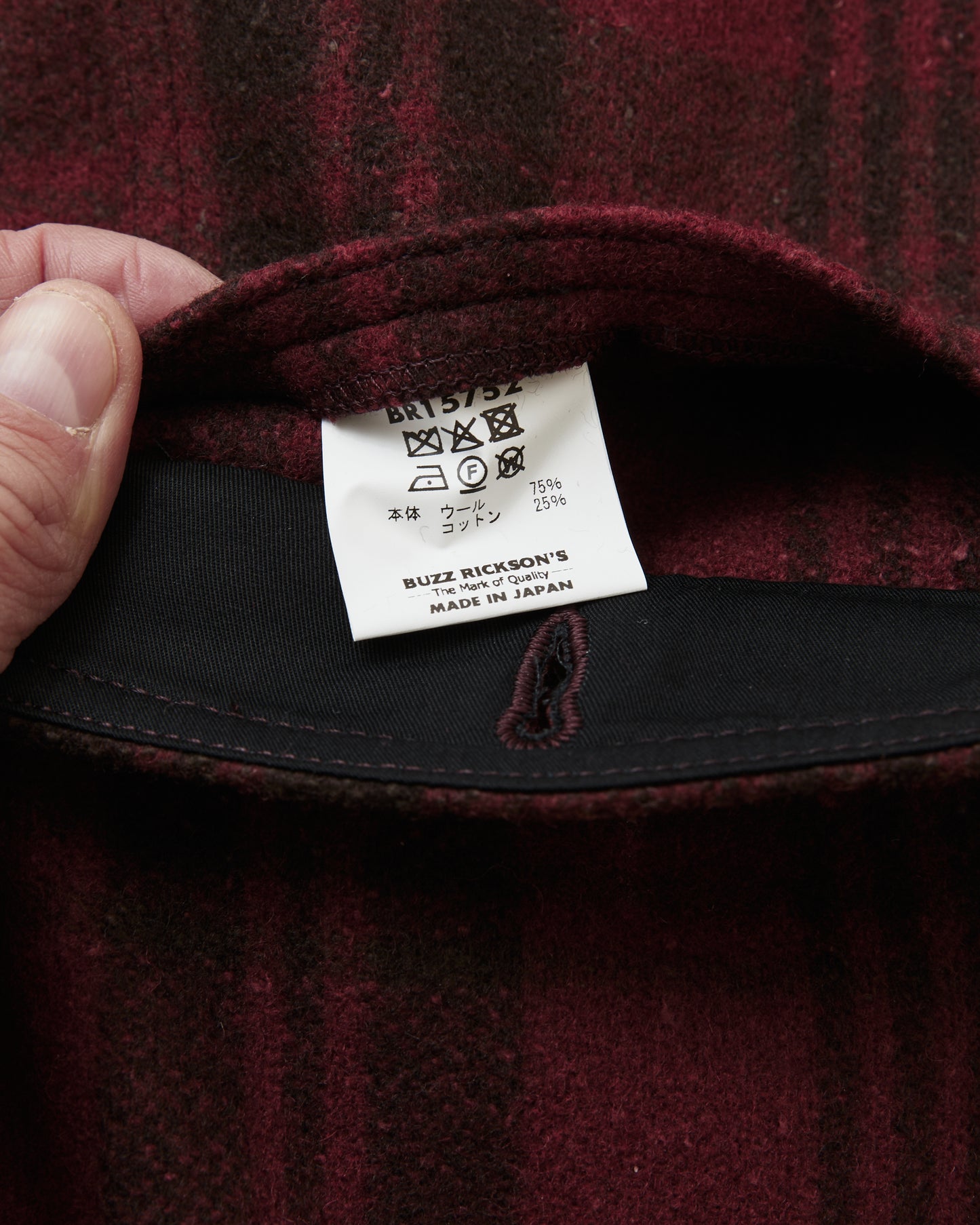 Buzz Rickson's BR15752 Red Wool Plaid Jacket Civilian Conservation Corps