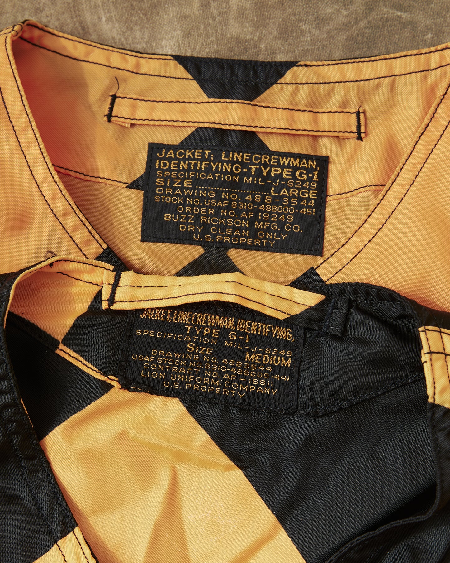 Buzz Rickson's BR15748 Line Crewman G-1 Jacket