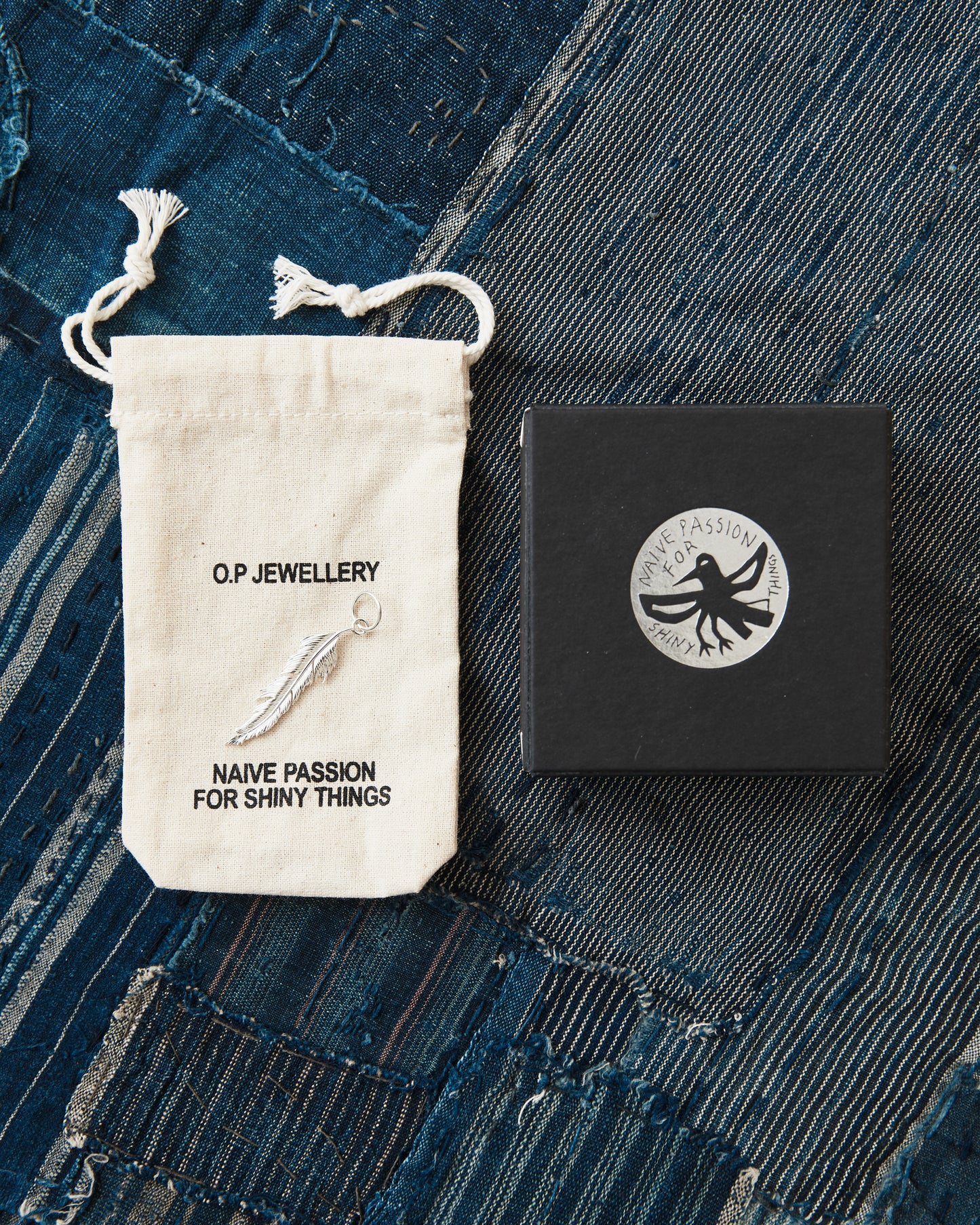 O.P Jewellery Skata Skata Medium Feather