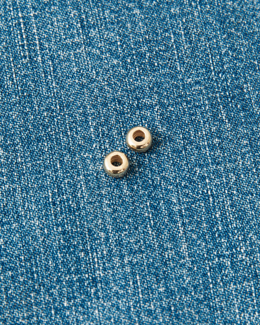 Larry Smith 18K Gold Plain Bead OT-B0001-18KYG