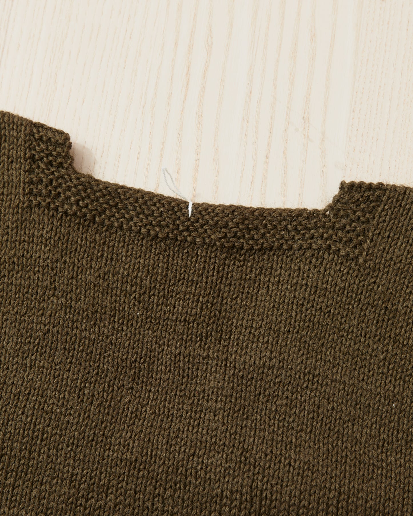 Vintage WWII Era Red Cross Wool Knit Sweater Vest