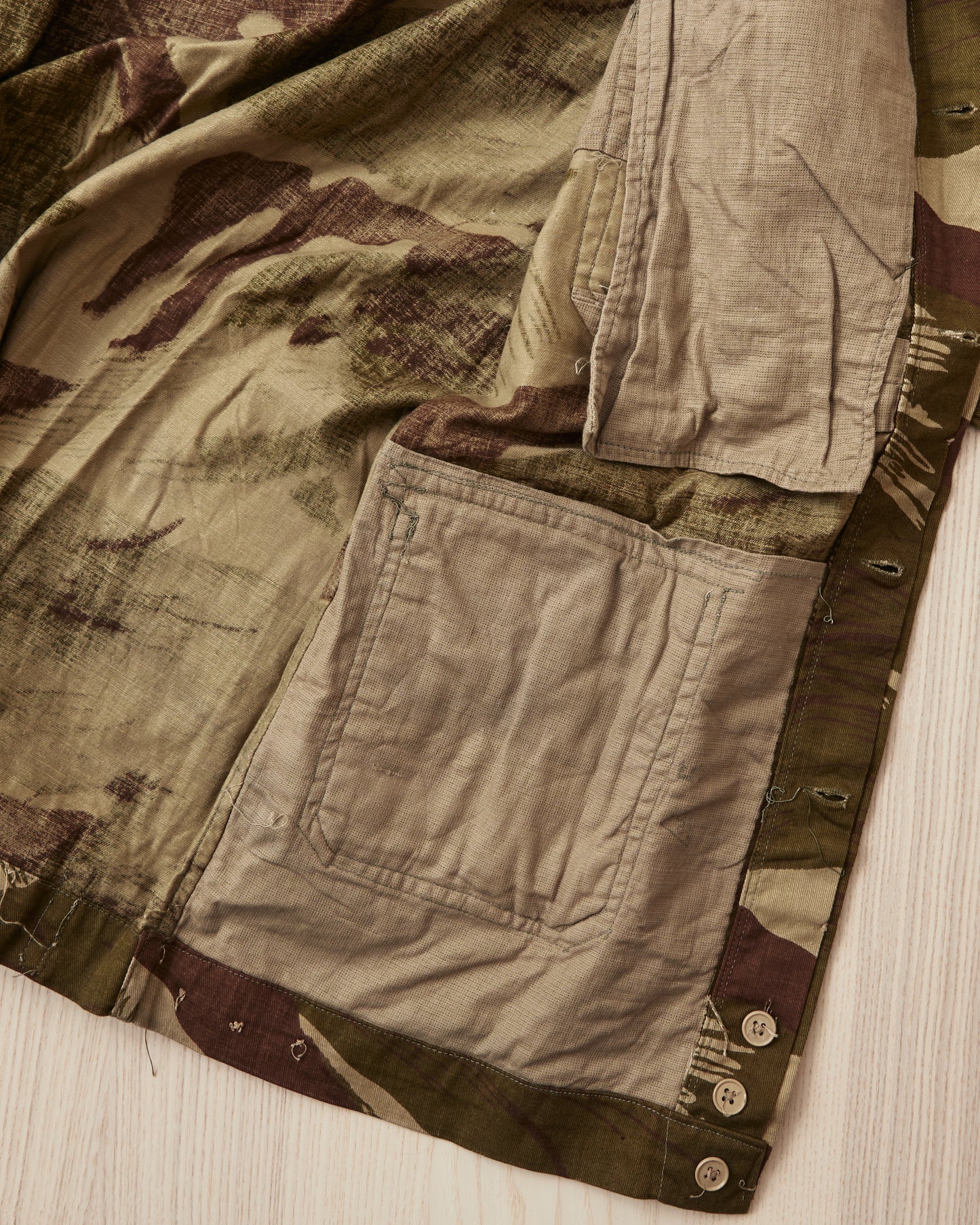 Vintage 1970's Camouflage Jacket