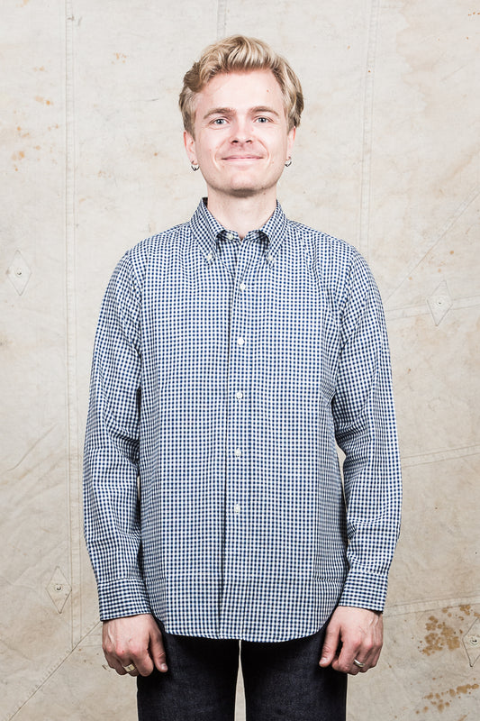 Warehouse & Co Long Sleeve Button Down Shirt Gingham Check