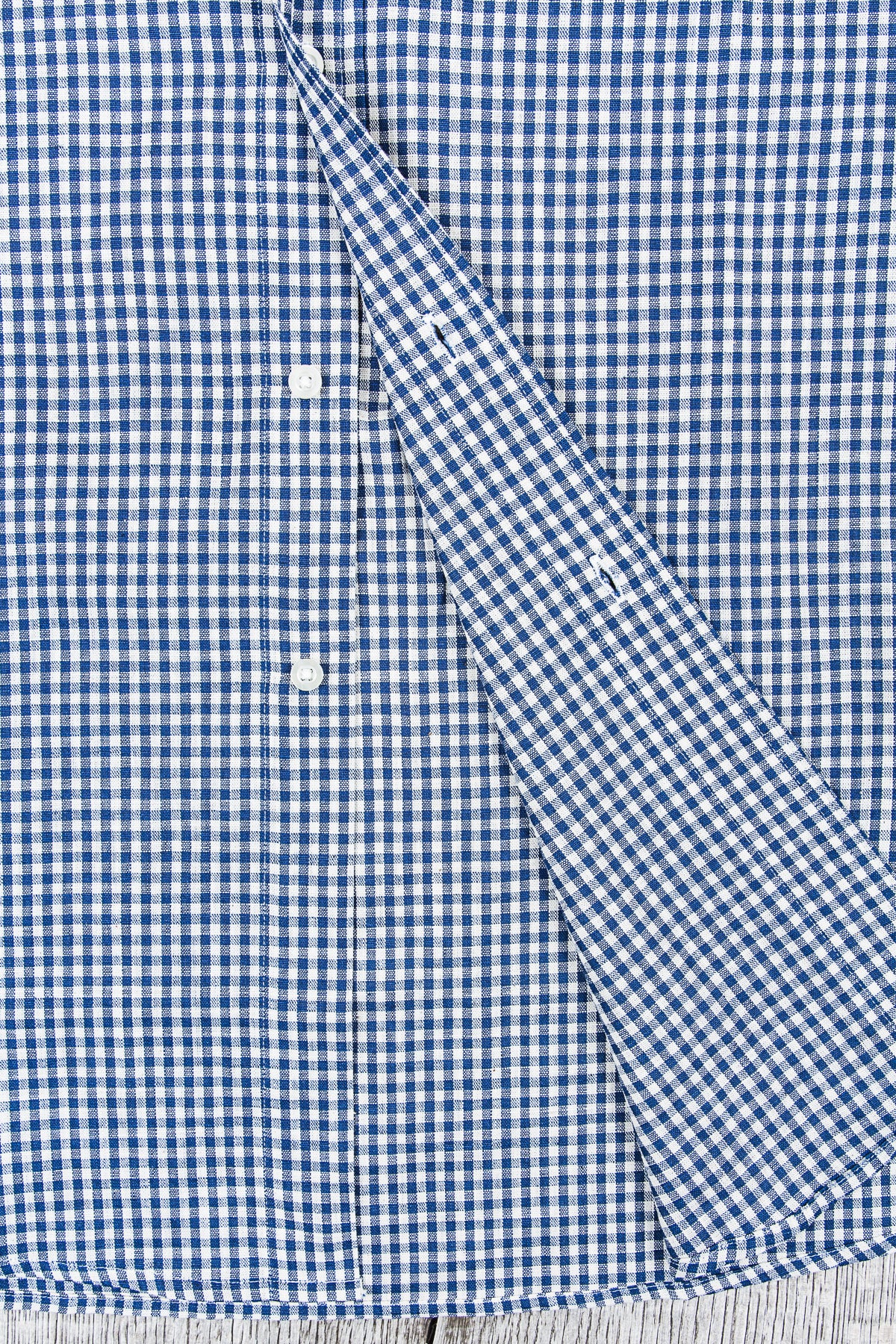 Warehouse & Co Long Sleeve Button Down Shirt Gingham Check