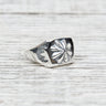 Larry Smith Square Shell Ring RG-0047