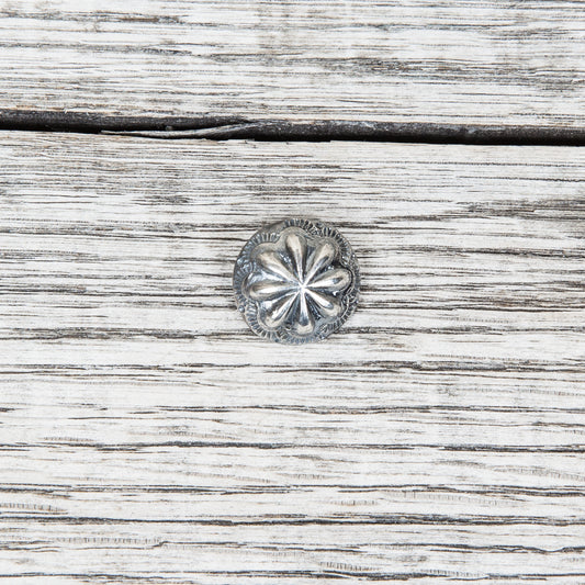 Larry Smith Round Leaf Shell Concha Button Small OT-C0104