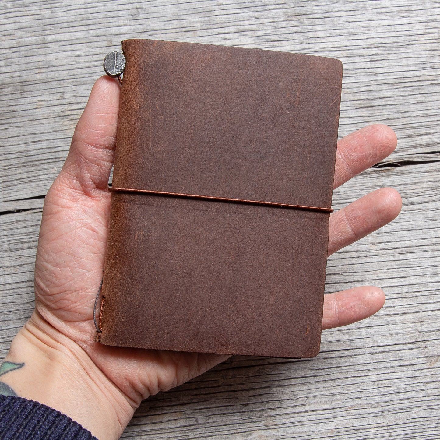 Traveler’s Company Notebook Passport Size Brown