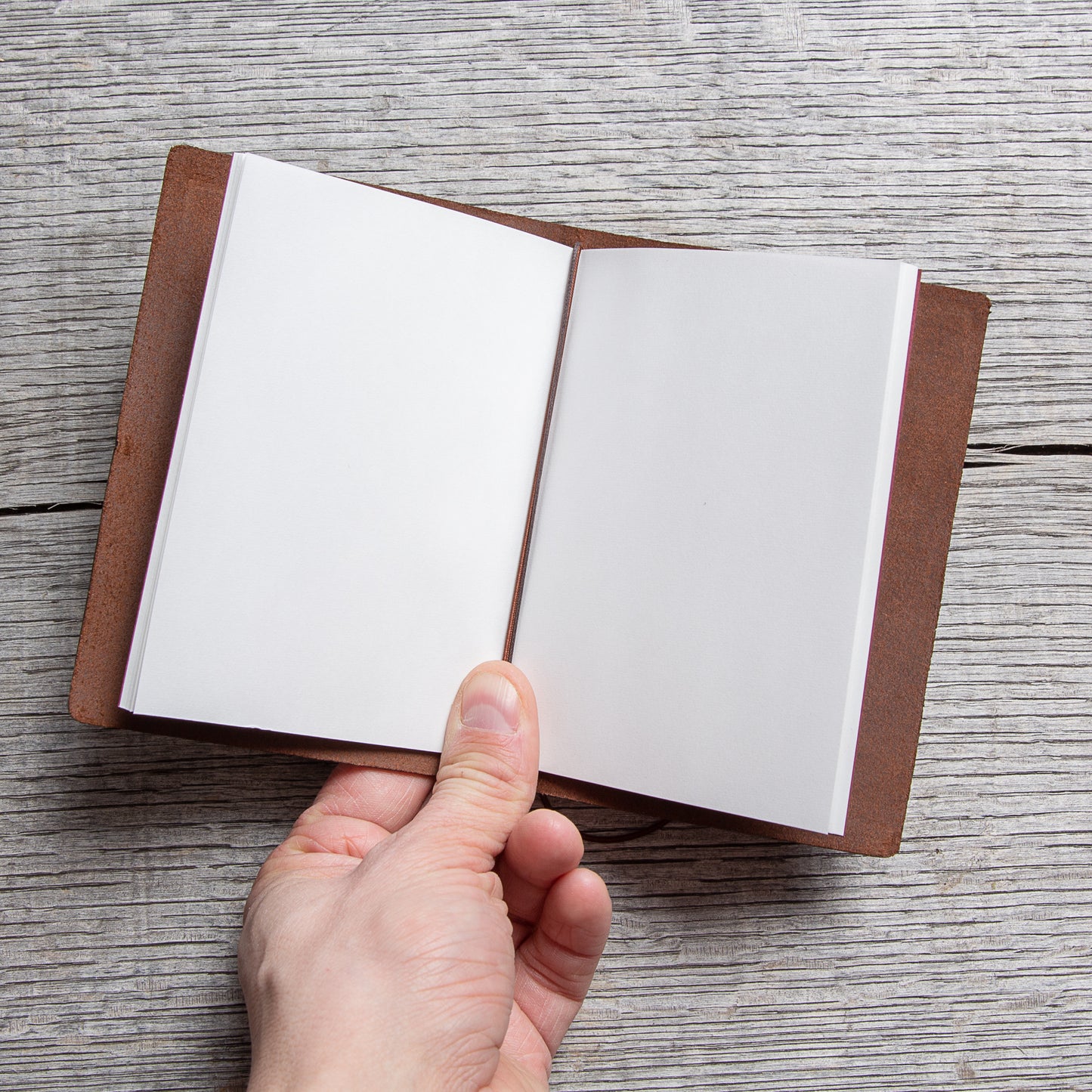 Traveler’s Company Notebook Passport Size Brown