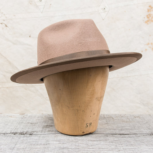 H. W. Dog & Co. Point-H Beige Wool Hat