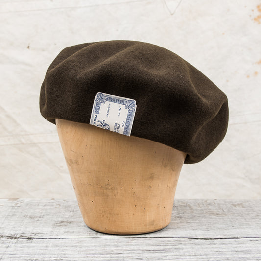 H. W. Dog & Co. Wool Baret Brown