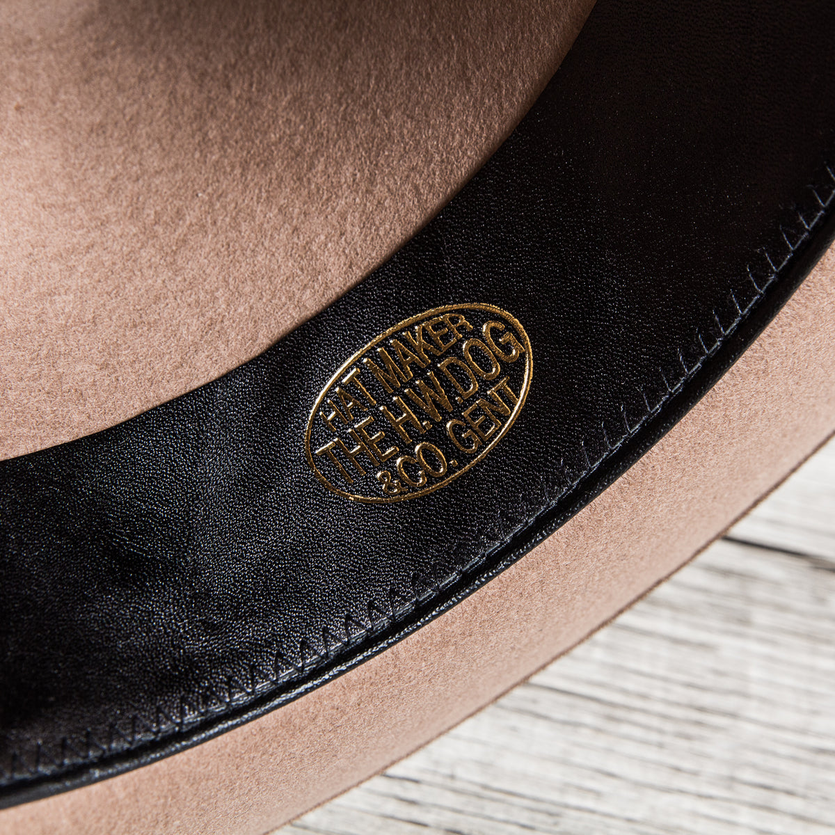H. W. Dog & Co. Point-H Beige Wool Hat