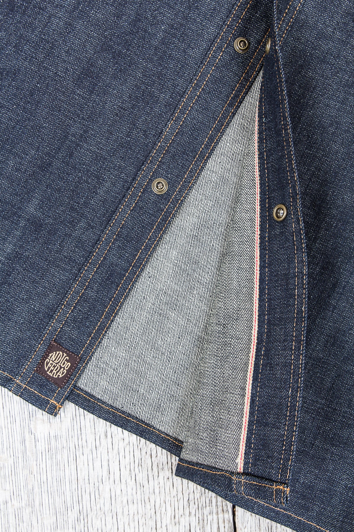 Indigofera Fargo Shirt Winlock Selvedge