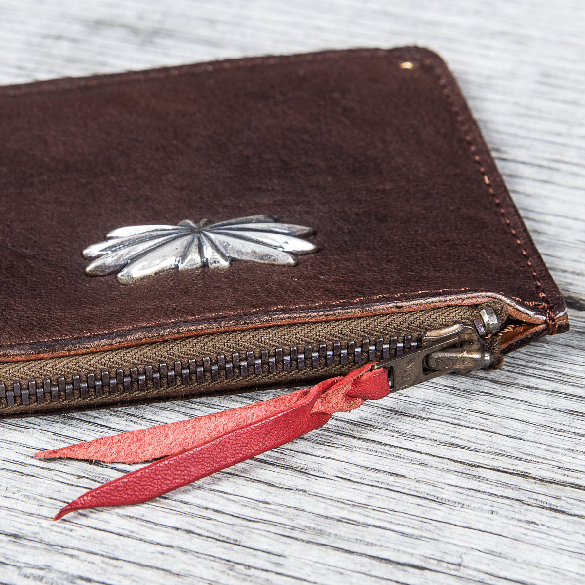 Larry Smith Deer Skin Multi Wallet LT-0043 Light Brown