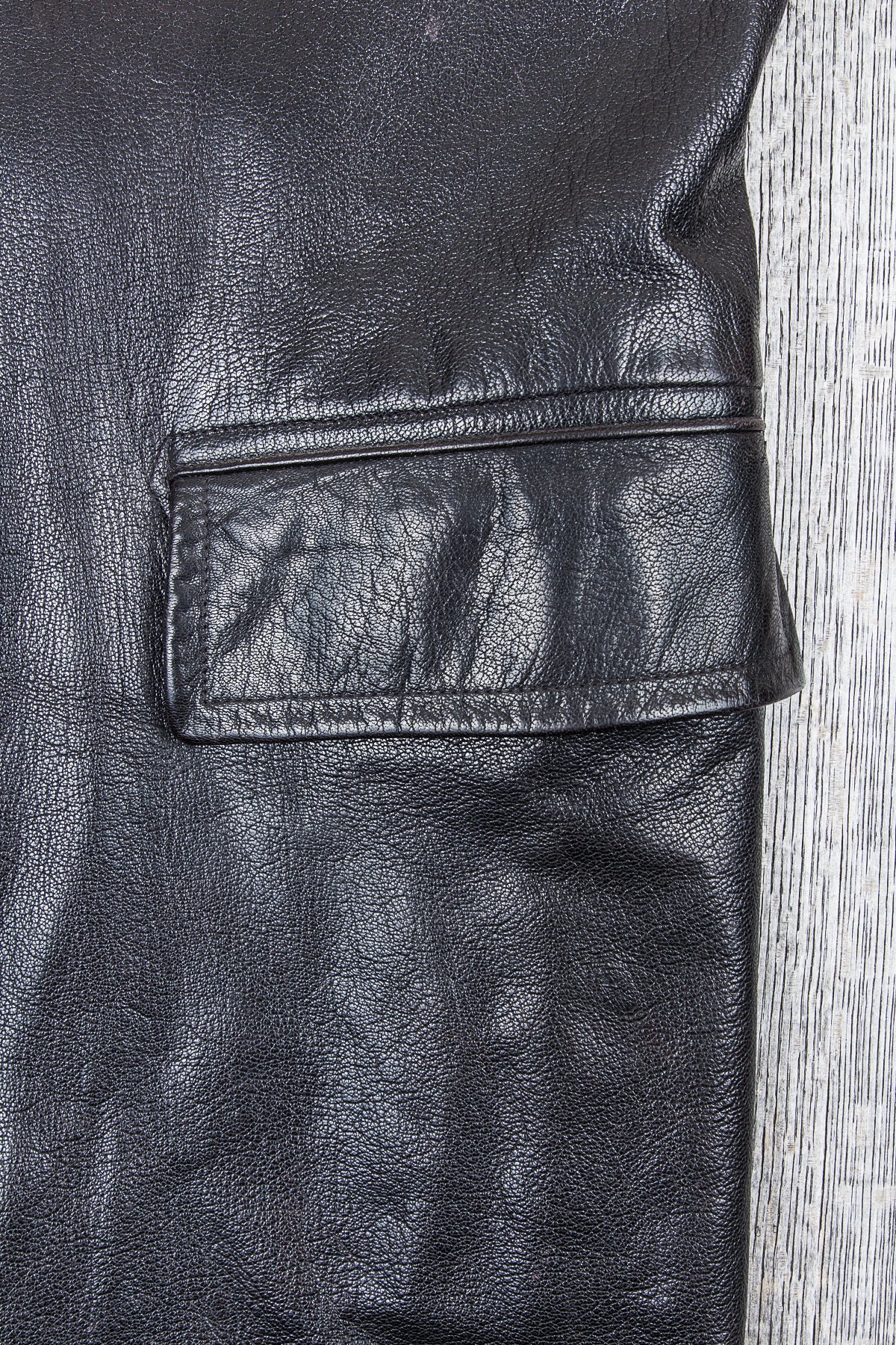 Vintage Swedish Army Mats Larsson Malung Leather Coat