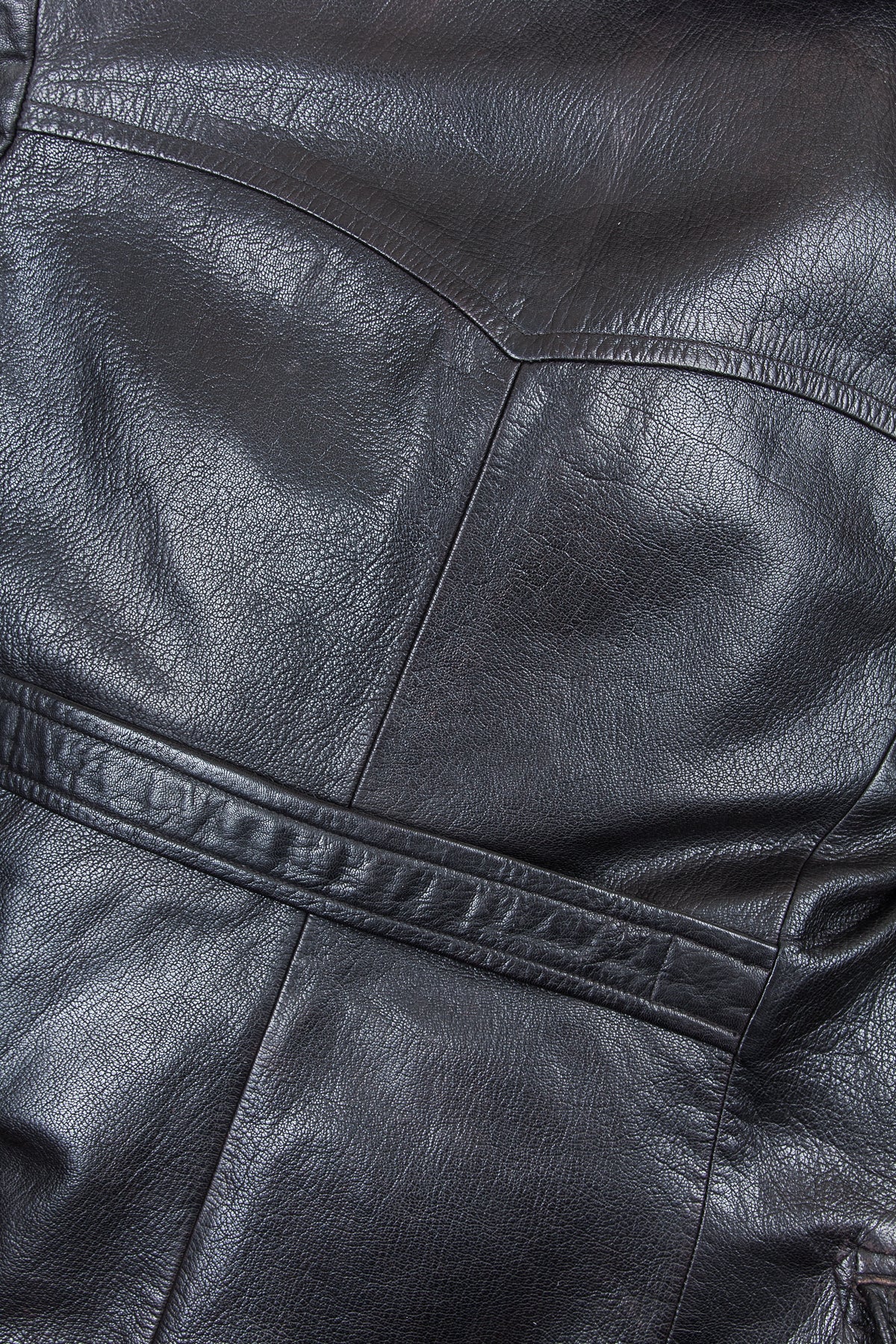 Vintage Swedish Army Mats Larsson Malung Leather Coat