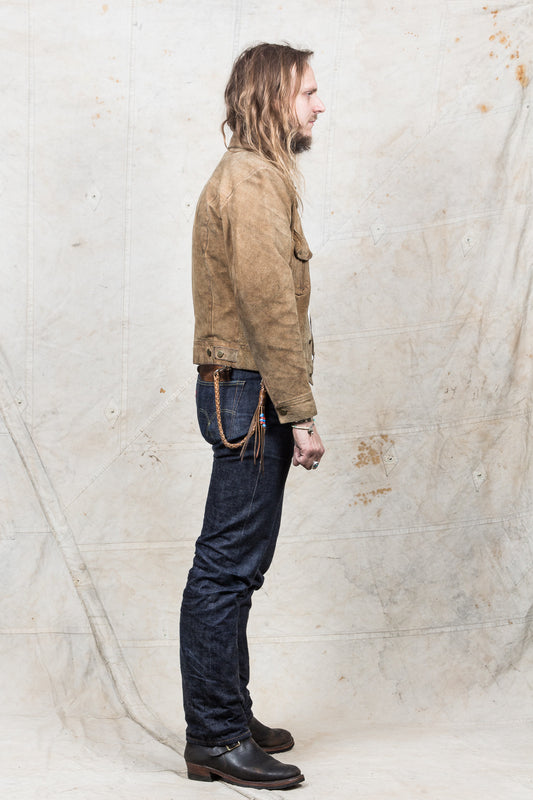 Vintage Lee Riders Rough-out Leather Jacket