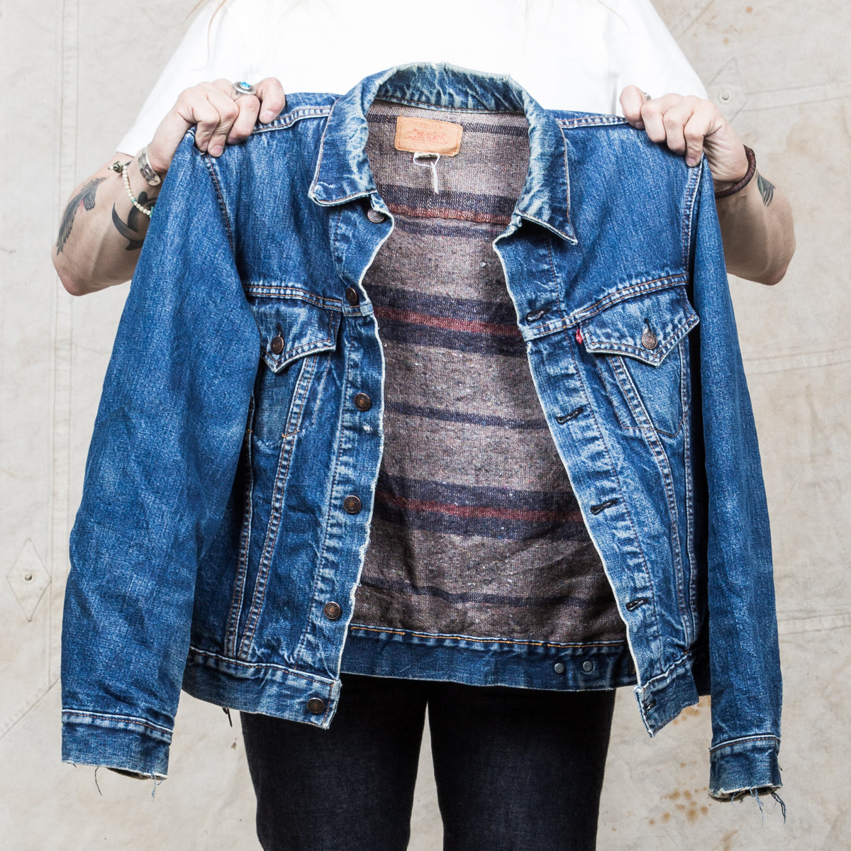 Vintage Levi's 70505 Big E Lined Jacket