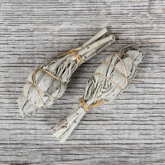 Juniper Ridge Smudge Stick Small White Sage