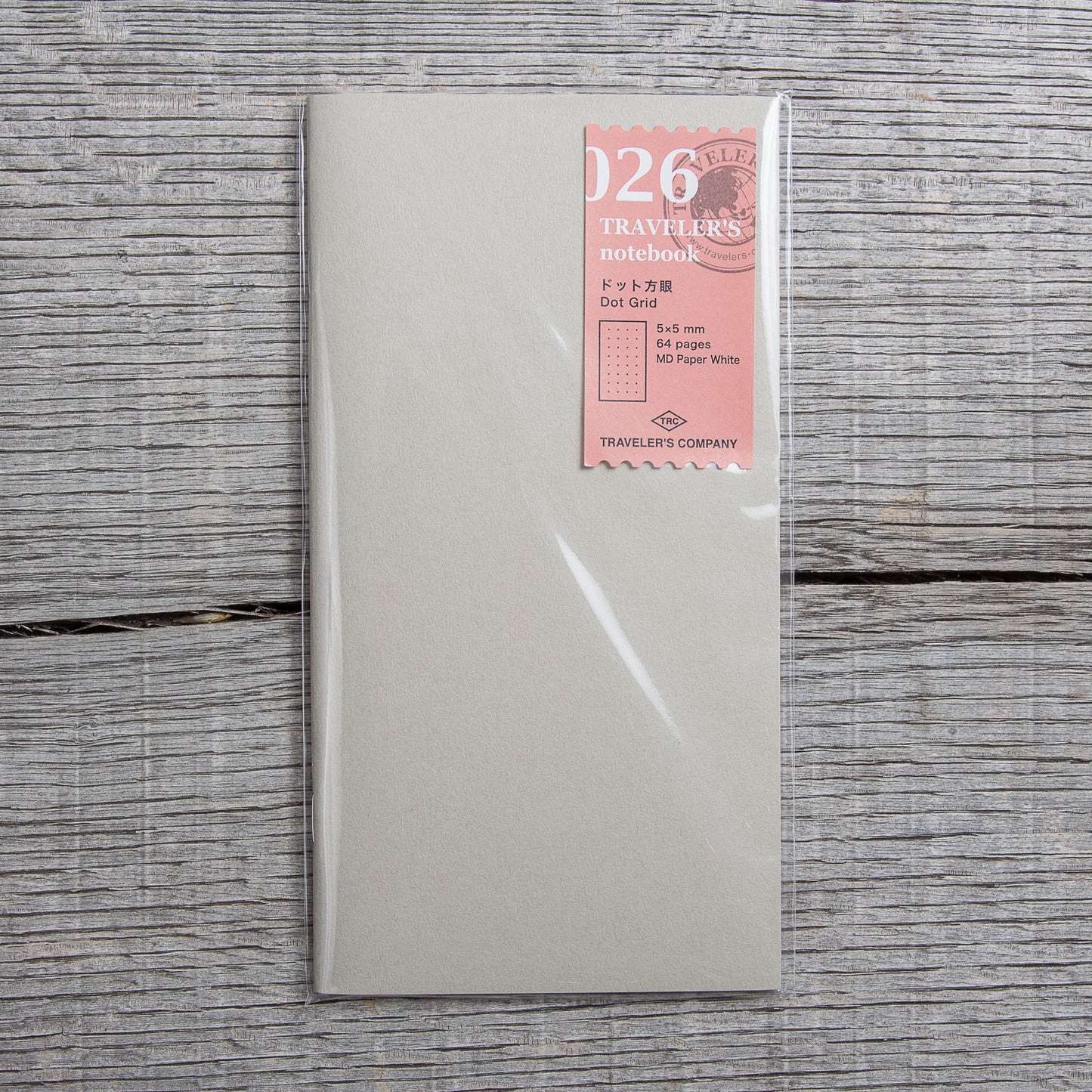 Traveler's Company #026 Regular Notebook Refill Dot Grid