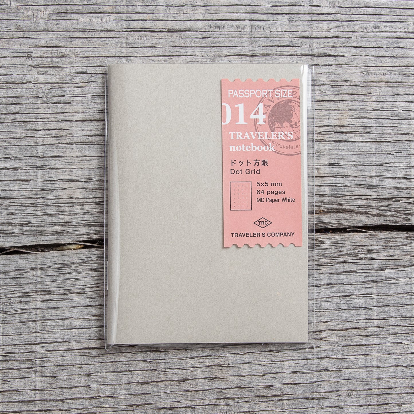Traveler's Company #014 Passport Size Notebook Dot Grid Refill