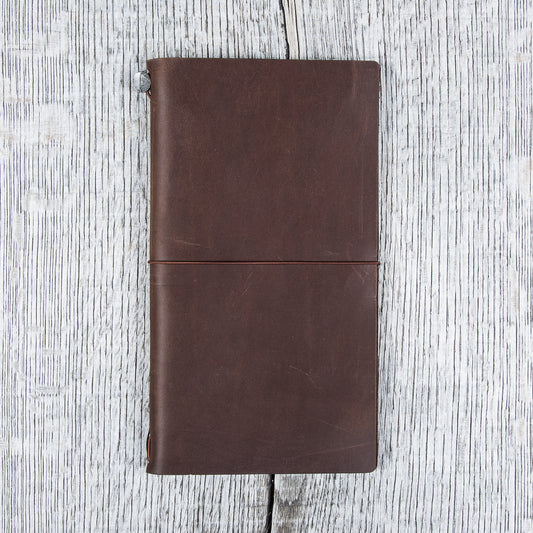 Traveler’s Company Notebook Regular Brown