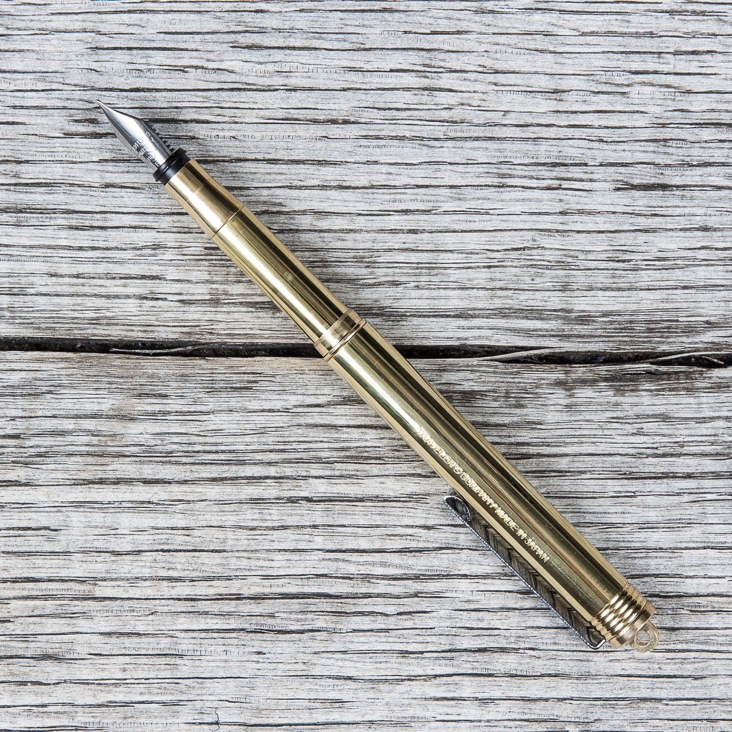 Traveler’s Company Fountain Pen Solid Brass
