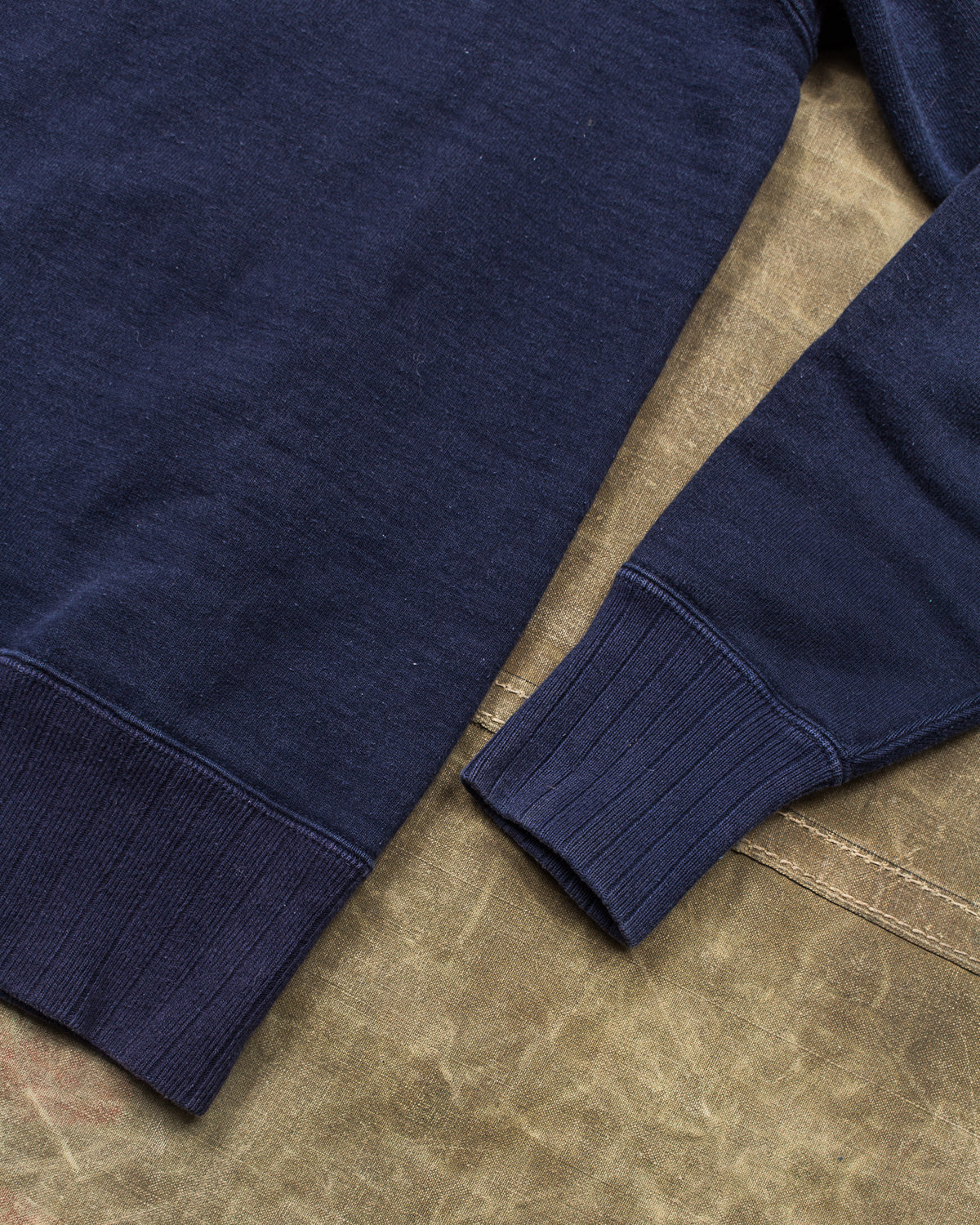 Second Hand Studio D'artisan Indigo Dyed Sweatshirt Size M